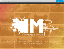 Tablet Screenshot of immersiveminds.com